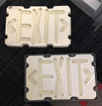 Exit Sign Recycling