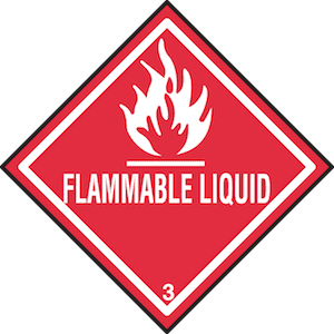 Class 3 liquid disposal